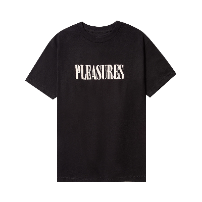Pre-owned Pleasures Tickle Logo T-shirt 'black'