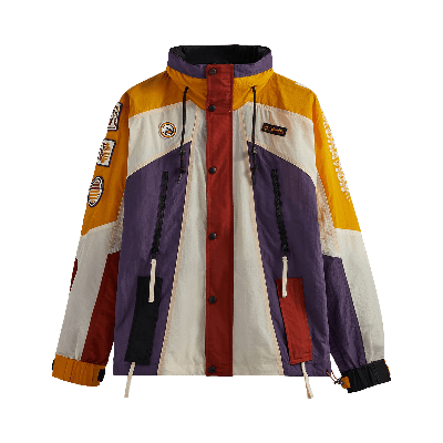 Pre-owned Kith For Columbia Chuting Jacket Ii 'golden Yellow' In Multi-color