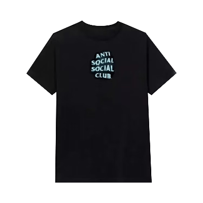 Pre-owned Anti Social Social Club Cold Sweats Tee 'black'