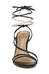 Sam Edelman Women's Scarlette Ankle Tie High Heel Sandals In Black