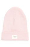 Rag & Bone Icons Addison Wool Blend Beanie In Lilac