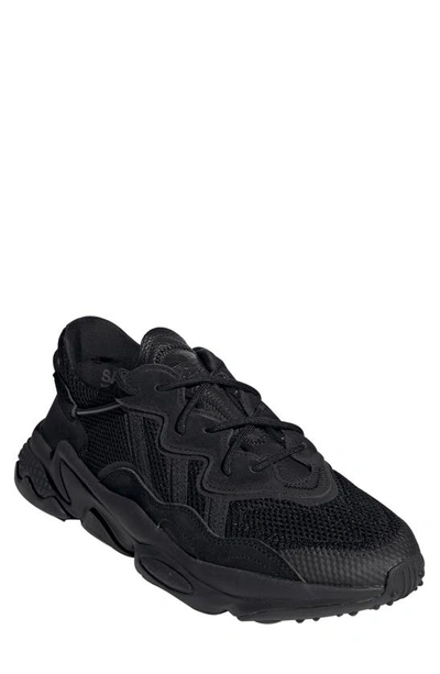 Adidas Originals Ozweego Sneaker In Black/ Black/ Grey Five