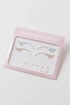 Urban Outfitters Uo Easy Peasy Face Gems In Gold