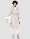 Joseph Cenda Long Dbl Face Cashmere In Haze