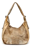 Old Trend Dorado Leather Satchel In Tan