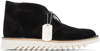 Kenzo Wave Lace-up Ankle-boots In 99 - Black