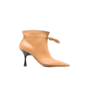 LOEWE NEUTRAL FLAMENCO 90 LEATHER ANKLE BOOTS,L815286X1117922032