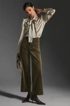 MAEVE THE COLETTE CROPPED WIDE-LEG CORDUROY TROUSERS BY MAEVE