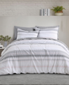 SPLENDID HORIZON STRIPE MULTI TWIN 3 PIECE DUVET COVER SET