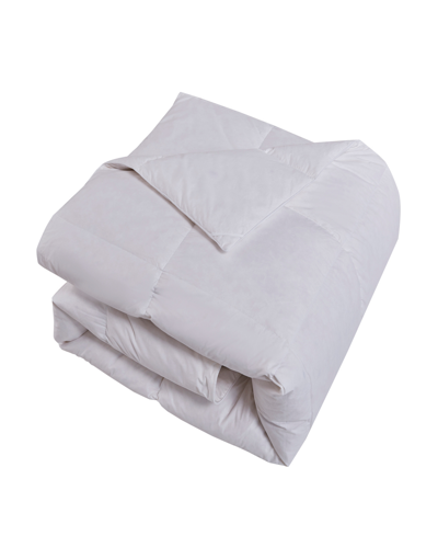 Farm To Home 95% Feather/5% Down All Season Cotton Comforter, King In White