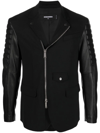 Dsquared2 Full Zip Jacket In Black