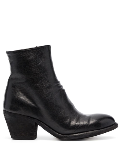Officine Creative Pointed-toe 65mm Ankle Boots In Black