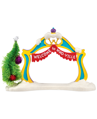 Department Five Grinch Village Collection Grinch Archway