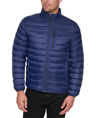 Club Room Men's Down Packable Quilted Puffer Jacket, Created For Macy's In Yellow