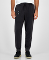 INC INTERNATIONAL CONCEPTS MEN'S REGULAR-FIT ACID-WASHED MOTO JOGGERS, CREATED FOR MACY'S