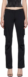 Shop Miaou Black Raven Trousers
