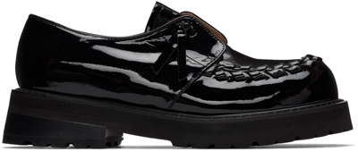 Comme Se-a Ssense Exclusive Black Freed Loafers