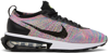Nike Air Max Fly Knit Racer Sneakers In Multi Color-green In Ghost Green/black-pi
