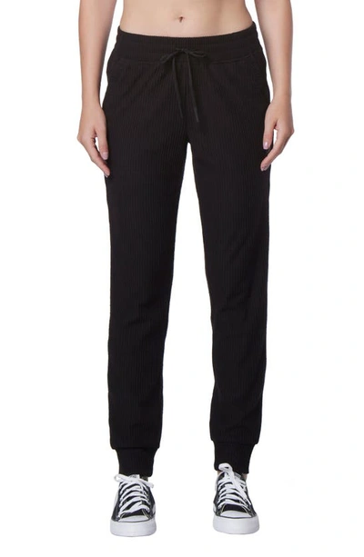Andrew Marc Sport Long Joggers In Black