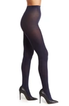 Hue Ultimate Opaque Tights In Navy