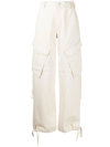 DION LEE WIDE-LEG CARGO TROUSERS