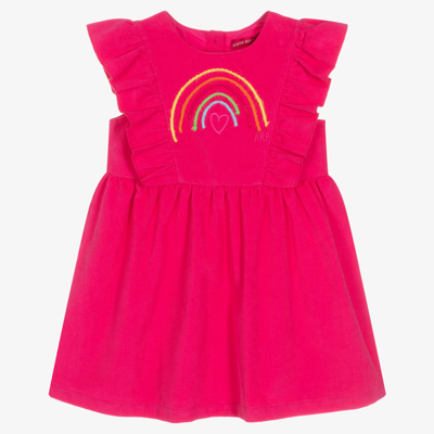 Agatha Ruiz De La Prada Babies'  Girls Pink Corduroy Dress