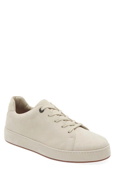 Loro Piana Nuages Walk Suede Goatskin Low-top Sneakers In Linen