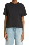 Loulou Studio Telanto Cotton T-shirt In Black