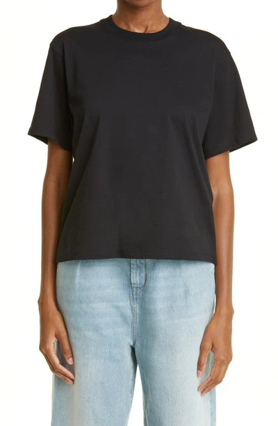 Loulou Studio Telanto Supima® Cotton T-shirt In Black