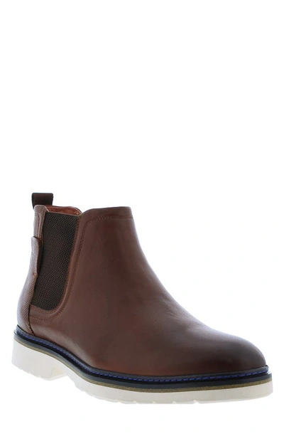 Zanzara Ron Chelsea Boot In Cognac