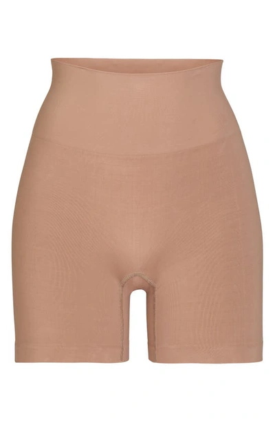 Skims Soft Smoothing Shorts In Sienna