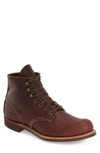 Red Wing Blacksmith Boot In Brair Oil Slick Leather