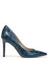 Sam Edelman Hazel Pointed-toe Heels In Blue