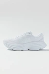 Hoka Bondi 7 Rubber-trimmed Mesh Sneakers In White