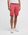 Peter Millar Men's Salem High Drape Performance Shorts In Cape Red