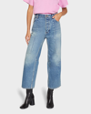 Balenciaga Biker Darts Japanese Denim Pants In Blue