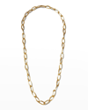 MARCO BICEGO JAIPUR LINK 18K YELLOW GOLD OVAL LINK LONG CONVERTIBLE NECKLACE