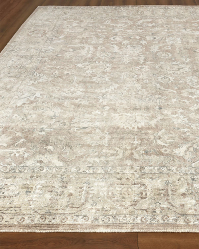 Exquisite Rugs Pierre Hand-loomed Rug, 6' X 9' In Tan