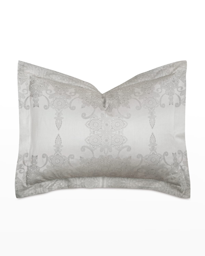 Eastern Accents Incanto Jacquard Standard Sham In Silver