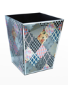 Mackenzie-childs 16" Venezia Waste Bin