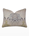 Eastern Accents Evie Damask Standard Sham In Plum, Bronze