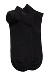 HUGO BOSS TWO-PACK OF ANKLE-LENGTH SOCKS IN STRETCH FABRIC