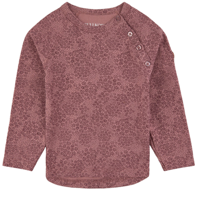 Gullkorn Design Kids' Villvette Floral T-shirt Old Pink