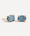 MELISSA JOY MANNING 14CT GOLD AUSTRALIAN OPAL STUD EARRINGS