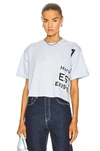 BURBERRY LANEY CROPPED T-SHIRT
