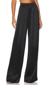 Nonchalant Label Paris Wide Leg Pant In Black