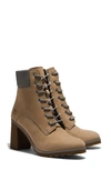Timberland Allington Block Heel Bootie In Pure Cashmere