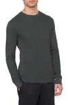 Vince Thermal Long Sleeve T-shirt In Night Pine