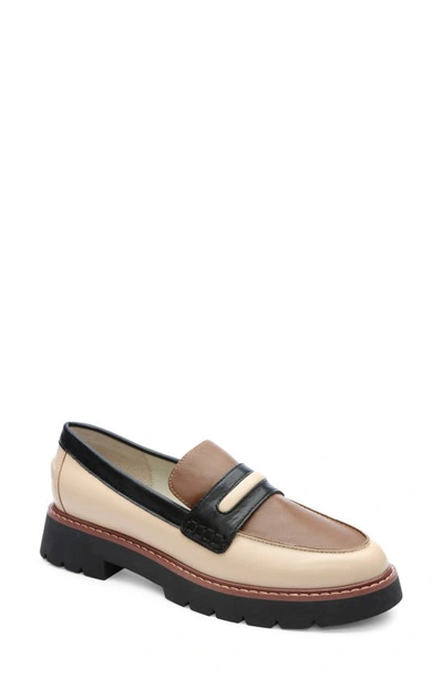 Sanctuary Women's Westside Slip On Loafer Flats In Oatmilk Spice