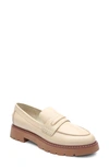 Sanctuary Women's Westside Slip On Loafer Flats In Oat Milk
